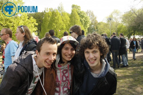 Sfeerfoto Bevrijdingspop Haarlem 2010 - woensdag 5 mei