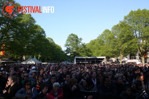 Sfeerfoto Bevrijdingsfestival Zuid-Holland 2010 - woensdag 5 mei