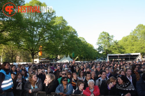 Sfeerfoto Bevrijdingsfestival Zuid-Holland 2010 - woensdag 5 mei