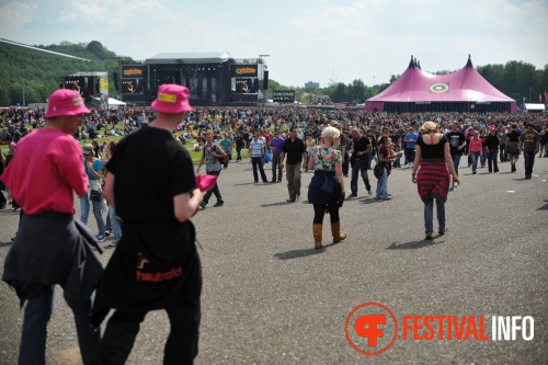 Sfeerfoto Pinkpop 2010 - vrijdag 28 mei