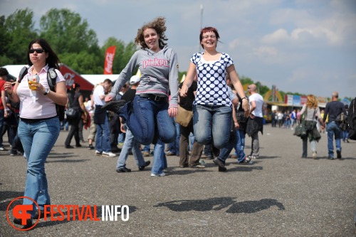 Sfeerfoto Pinkpop 2010 - vrijdag 28 mei