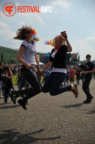 Sfeerfoto Pinkpop 2010 - vrijdag 28 mei