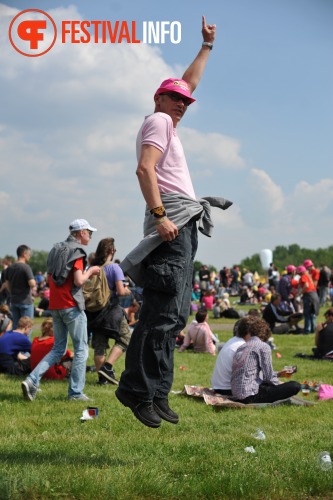 Sfeerfoto Pinkpop 2010 - vrijdag 28 mei