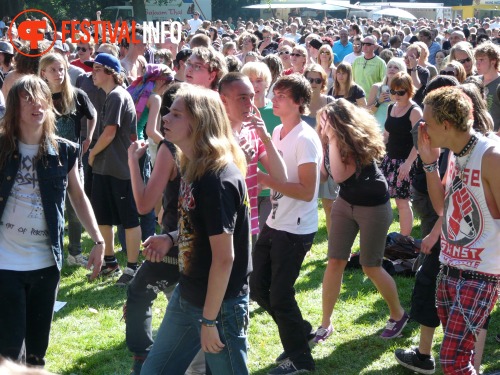 Sfeerfoto Wantijpop 2010 - zaterdag 12 juni