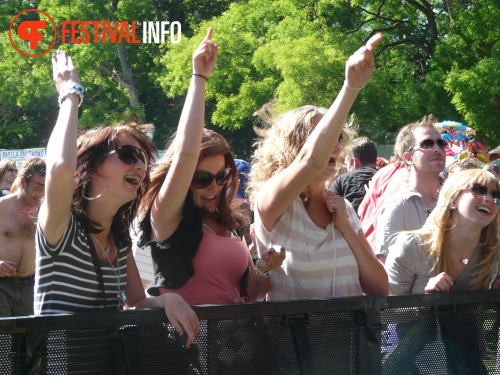 Sfeerfoto Wantijpop 2010 - zaterdag 12 juni