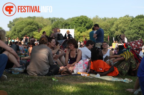 Sfeerfoto Parkpop 2010 - zondag 27 juni