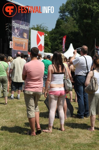 Sfeerfoto Parkpop 2010 - zondag 27 juni