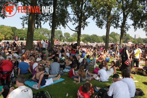 Sfeerfoto Parkpop 2010 - zondag 27 juni
