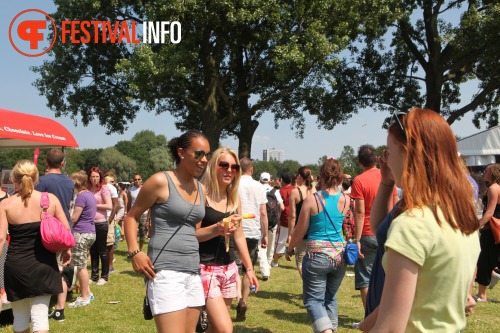 Sfeerfoto Parkpop 2010 - zondag 27 juni