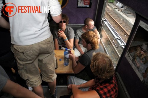 Sfeerfoto Sziget 2009 - treinreis