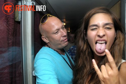 Sfeerfoto Sziget 2009 - treinreis