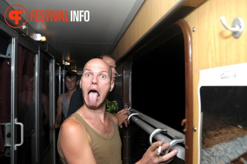 Sfeerfoto Sziget 2009 - treinreis