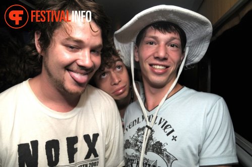 Sfeerfoto Sziget 2009 - treinreis