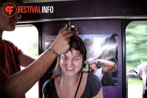 Sfeerfoto Sziget 2009 - treinreis