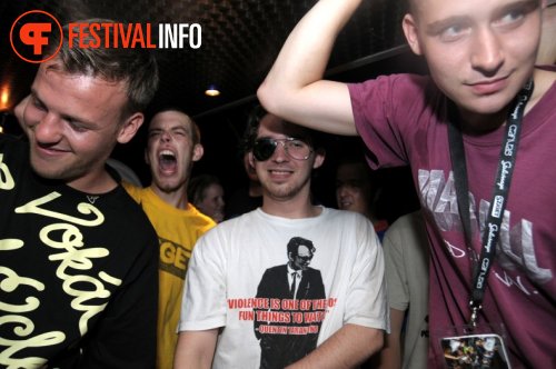 Sfeerfoto Sziget 2009 - treinreis