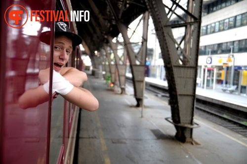 Sfeerfoto Sziget 2009 - treinreis