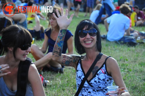 Sfeerfoto Dour Festival - donderdag 15 juli 2010