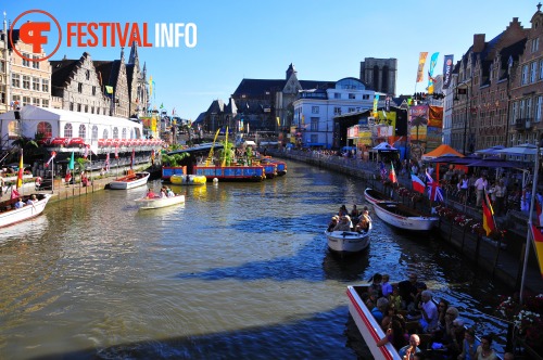 Sfeerfoto Gentse Feesten 2010 - zondag 18 juli