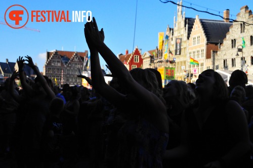 Sfeerfoto Gentse Feesten 2010 - zondag 18 juli