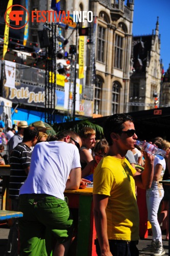 Sfeerfoto Gentse Feesten 2010 - zondag 18 juli