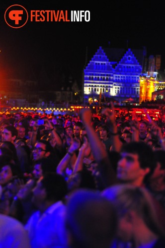 Sfeerfoto Gentse Feesten 2010 - zondag 18 juli