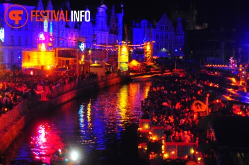 Sfeerfoto Gentse Feesten 2010 - zondag 18 juli