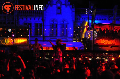 Sfeerfoto Gentse Feesten 2010 - zondag 18 juli