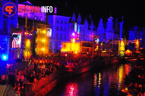Sfeerfoto Gentse Feesten 2010 - zondag 18 juli