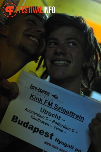 Sfeerfoto Sziget treinreis - 8 augustus