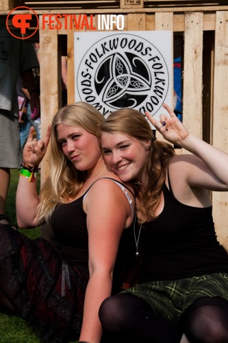 Sfeerfoto Folkwoods Festival 2010 - zaterdag 14 augustus
