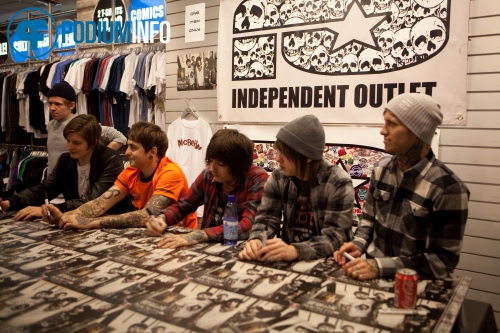 Sfeerfoto Bring me The Horizon - 21/01 - Independent Outlet