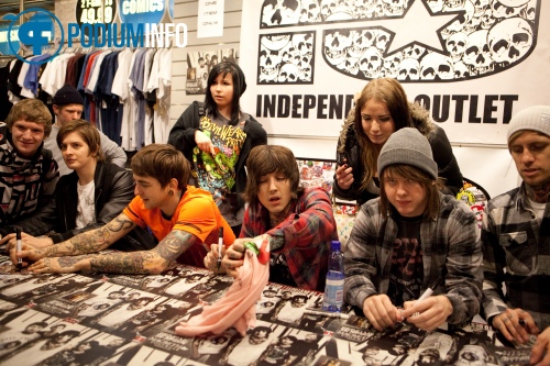 Sfeerfoto Bring me The Horizon - 21/01 - Independent Outlet