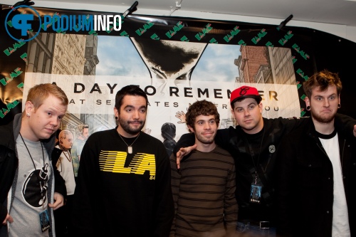 Sfeerfoto A Day To Remember - 9/2 - FAME Music