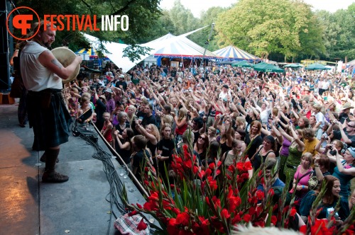 Sfeerfoto Folkwoods 2009 - zondag 16 augustus