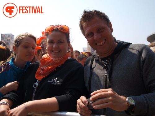 Sfeerfoto Koninginnedag Museumplein - zaterdag 30 april 2011