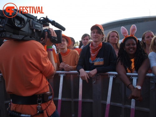 Sfeerfoto Koninginnedag Museumplein - zaterdag 30 april 2011