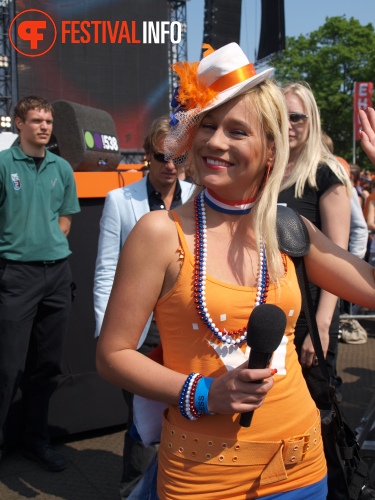 Sfeerfoto Koninginnedag Museumplein - zaterdag 30 april 2011