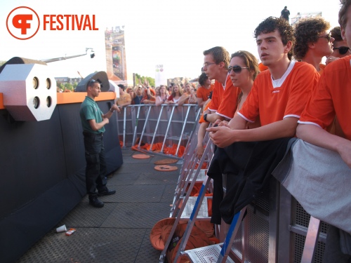 Sfeerfoto Koninginnedag Museumplein - zaterdag 30 april 2011