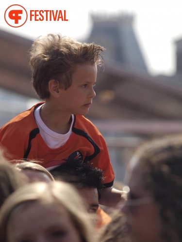 Sfeerfoto Koninginnedag Museumplein - zaterdag 30 april 2011