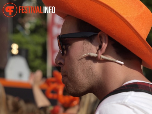 Sfeerfoto Koninginnedag Museumplein - zaterdag 30 april 2011