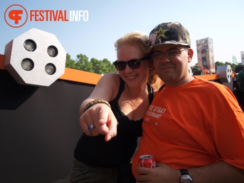 Sfeerfoto Koninginnedag Museumplein - zaterdag 30 april 2011