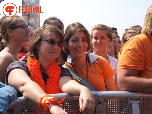 Sfeerfoto Koninginnedag Museumplein - zaterdag 30 april 2011