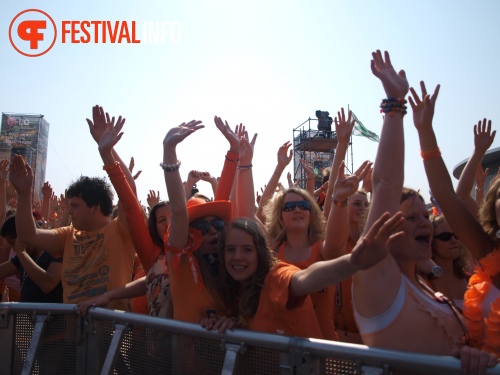 Sfeerfoto Koninginnedag Museumplein - zaterdag 30 april 2011