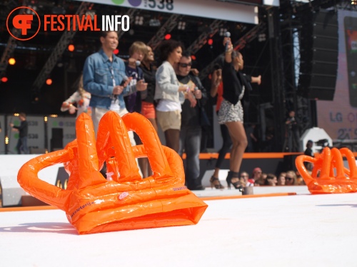 Sfeerfoto Koninginnedag Museumplein - zaterdag 30 april 2011