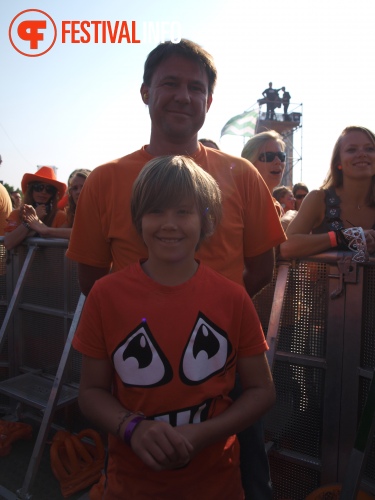 Sfeerfoto Koninginnedag Museumplein - zaterdag 30 april 2011