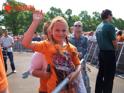 Sfeerfoto Koninginnedag Museumplein - zaterdag 30 april 2011