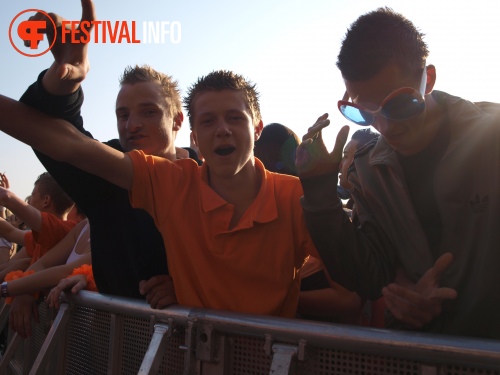 Sfeerfoto Koninginnedag Museumplein - zaterdag 30 april 2011