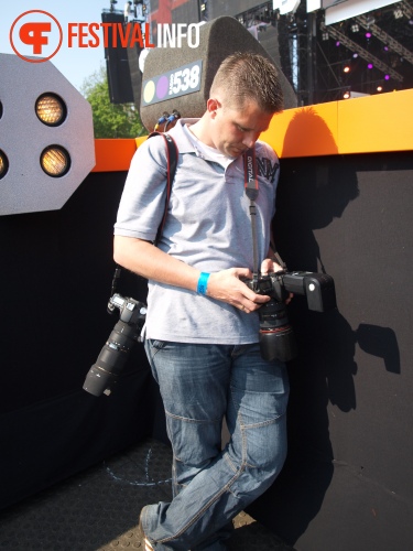 Sfeerfoto Koninginnedag Museumplein - zaterdag 30 april 2011