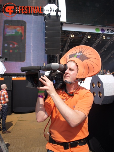 Sfeerfoto Koninginnedag Museumplein - zaterdag 30 april 2011