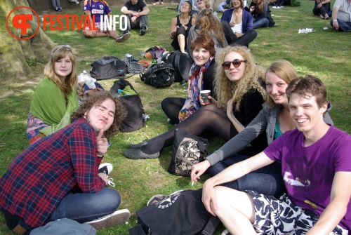 Sfeerfoto Bevrijdingsfestival Wageningen - 5 mei 2011